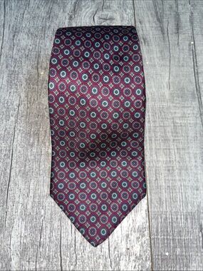 Salvatori Men's Patterned Silk Tie